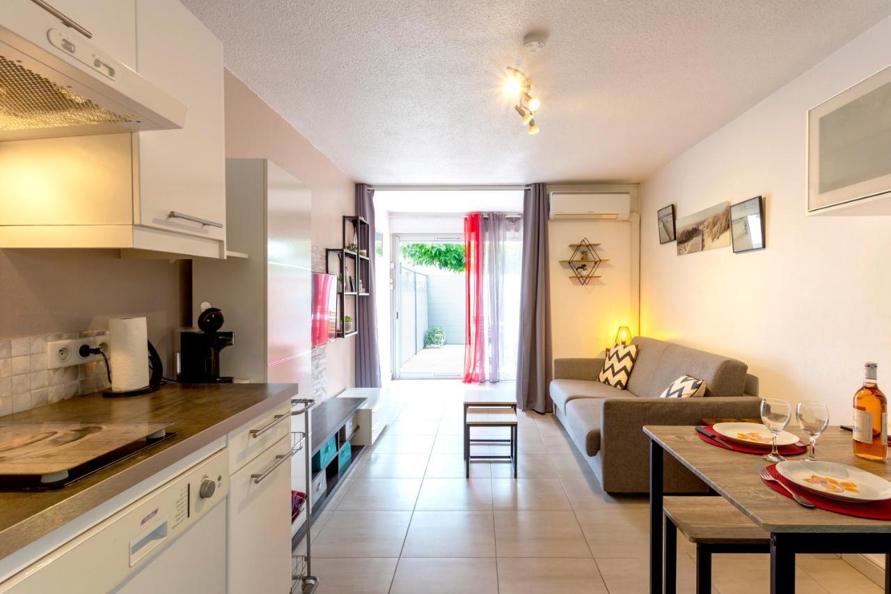 Beau Studio Avec Grande Terrasse La Grande-Motte Buitenkant foto